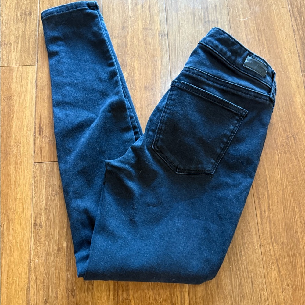 Crown & Ivy Black Skinny Jeans Sleek Fit